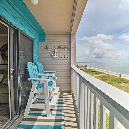 Updated Front Beach Condo With Resort Amenities! Corpus Christi Exteriör bild