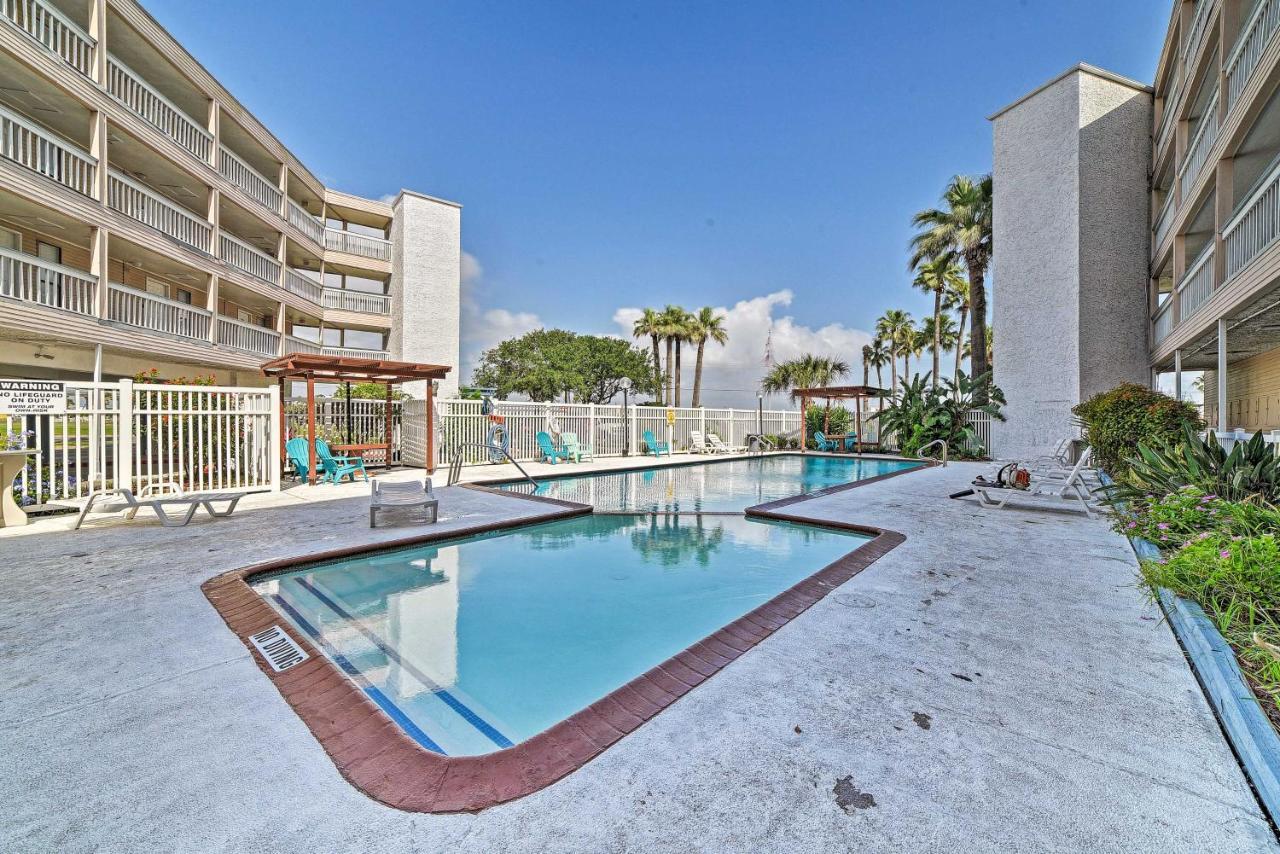 Updated Front Beach Condo With Resort Amenities! Corpus Christi Exteriör bild