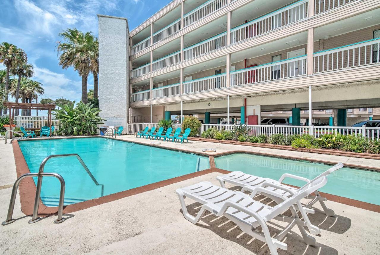 Updated Front Beach Condo With Resort Amenities! Corpus Christi Exteriör bild