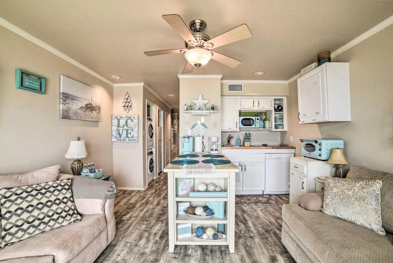 Updated Front Beach Condo With Resort Amenities! Corpus Christi Exteriör bild