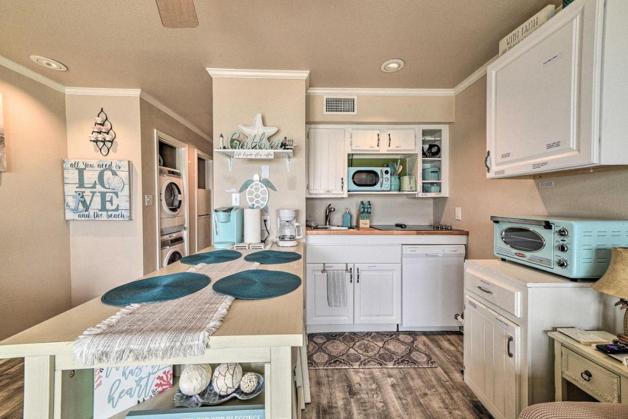 Updated Front Beach Condo With Resort Amenities! Corpus Christi Exteriör bild