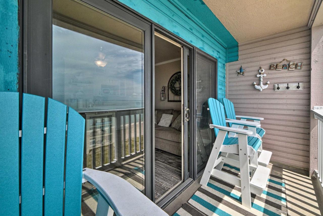 Updated Front Beach Condo With Resort Amenities! Corpus Christi Exteriör bild